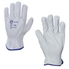  BŐRKESZTYŰ, SZÜRKE SZÍNMARHA TENYÉR ÉS KÉZHÁT (10) védőkesztyű