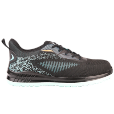 BORMANN Pro SPORTOS MUNKAVÉDELMI CIPŐ O1, FEKETE - KÉK, FLYKNIT/hálós, GRANADA MÉRET 41 (BPP8265)