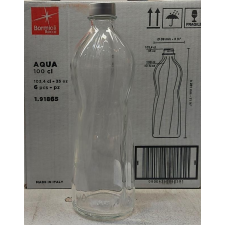 Bormioli Rocco Aqua üveg palack csavaros kupakkal, 10 dl, 1db konyhai eszköz