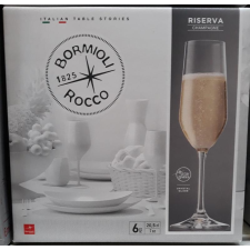 Bormioli Rocco Bormioli Riserva Champagne 20,5cl, pezsgős pohár 6db, 119870 pezsgős pohár