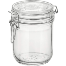 Bormioli Rocco Fido befőttes üveg, 500 ml, csatos zár, egyenes konyhai eszköz
