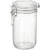 Bormioli Rocco Fido befőttes üveg, 750 ml, csatos zár, egyenes