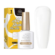 Born Pretty UV/LED gél lakk 10 ml Milky White lakk zselé