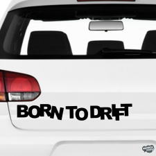  Born to Drift - Szélvédő matrica matrica