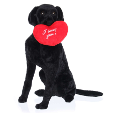 Börni - plüss fekete labrador - 65cm plüssfigura