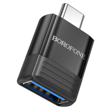 Borofone BV18 USB Type-C apa - USB Type-A anya Adapter kábel és adapter