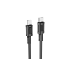 Borofone BX111 FELIZ USB TYPE-C / TYPE-C 60W KÁBEL 1 MÉTER FEKETE