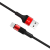 Borofone BX21 USB-A apa - USB-C apa 3.0 Adat és töltő kábel - Fekete (1m) (BX21 PIROS)