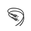 Borofone BX51 60W Triumph USB Type-C / USB Type-C Kábel 1 Méter Fekete