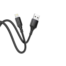 Borofone BX54 ULTRA BRIGHT LIGHTNING KÁBEL 1 MÉTER FEKETE kábel és adapter