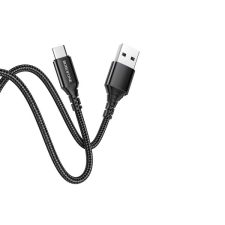 Borofone BX54 ULTRA BRIGHT MICRO USB KÁBEL 1 MÉTER FEKETE kábel és adapter