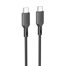 Borofone BX70 USB Type-C/Type-C 60W kábel 1 méter fekete kábel és adapter