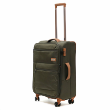  Bőrönd textil, Ella Icon, Atena, zöld, 67X41X27 cm kézitáska és bőrönd