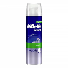 Borotvagél GILLETTE Sensitive 200 ml borotvahab, borotvaszappan