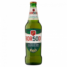 Borsodi világos sör 4,5% 0,5 l sör