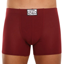 Borszínű long férfi boxeralsó Styx klasszikus gumi (F1060) M férfi alsó