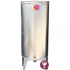  Bortartály Panka inox 400L borászati kellék