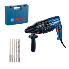 Bosch 0615990M99 GBH 240 fúrókalapács + SDS plus készlet szerszámtáskában fúrókalapács