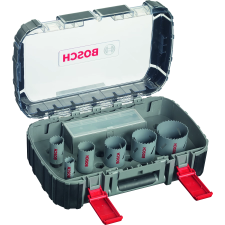 Bosch 11 részes HSS bimetál körkivágó készlet (2608580886) szerszám kiegészítő