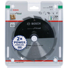 Bosch 160X1.5/1X20 T12 körfűrészlap 16 cm 1 db (2608837675) fűrészlap