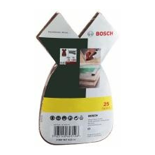Bosch 25 részes csiszolólapkészlet multicsiszolóhoz (2607017113) egyenes csiszoló