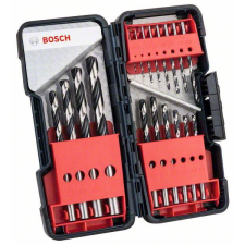 Bosch 2608577350 PointTeq HSS 18 részes fém spirálfúró készlet (2608577350) szerszám kiegészítő