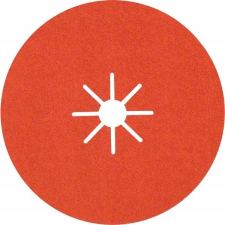 Bosch 2608621829 Fibertárcsa - 180 x 22,23 mm, Szemcse: 60, 25 db (2608621829) barkácsgép tartozék