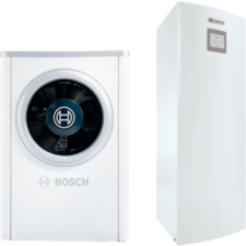 Bosch COMPRESS 6000 AW-9+AWM S 5-9 LEVEGŐ-VÍZ HŐSZIVATTYÚ 9 KW. ELEKTROMOS FŰTŐPATRONNAL, SOLAR hőszivattyú