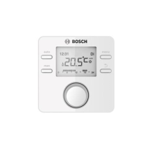 Bosch CR 100 heti programozású szobatermosztát, LCD kijelzővel fűtésszabályozás