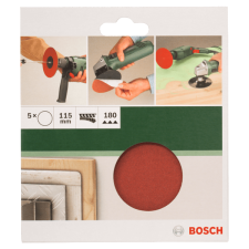 Bosch CSISZOLÓLAP 5DB D:115MM G:180 PAPÍR SAROKCSISZOLÓHOZ csiszolókorong és vágókorong
