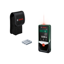 Bosch Digitális lézeres távolságmérő AdvancedDistance 50 C védőtáskában (50 m-ig) mérőműszer