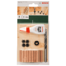 Bosch FATIPLI KÉSZLET 32 RÉSZES D:8MM FÚRÓSZÁRRAL/RAGASZTÓVAL fúrószár