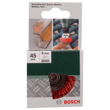 Bosch FAZÉKKEFE D:50MM G:80 FÚRÓHOZ NYLONHUZAL, CSISZOLÓVAL csiszolókorong és vágókorong