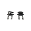 Bosch fékbetétkészlet, tárcsafék 0 986 494 651