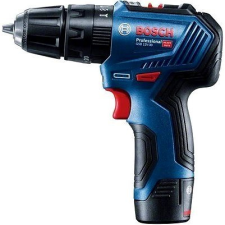 Bosch GSB 12V-30 2x2Ah + 14 db fúrószár + 25 db bit - táskában fúrógép