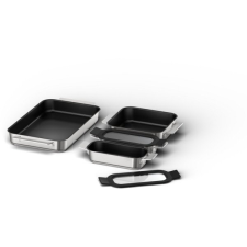 Bosch HEZ9FF040 sütő alkatrész és tartozék Rozsdamentes acél Sütőkészlet (HEZ9FF040) konyhai eszköz