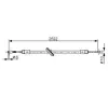 Bosch huzal, rögzítőfék 1 987 482 029