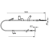 Bosch huzal, rögzítőfék 1 987 482 427