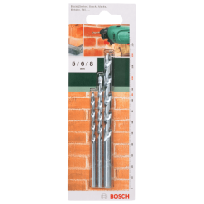 Bosch KŐZET FÚRÓSZÁR KÉSZLET 3 RÉSZES barkácsgép tartozék