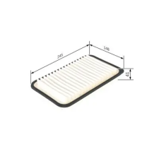 Bosch légszűrő F 026 400 341 autóalkatrész