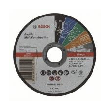 Bosch Multi Construction Rapido egyenes darabolótárcsa, 125 mm (2608602385) csiszolókorong és vágókorong