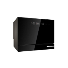 Bosch SKS6ITB00E Compact freestanding dishwasher Black mosogatógép