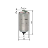 Bosch Üzemanyagszűrő 0 450 906 442