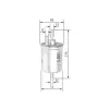 Bosch Üzemanyagszűrő F 026 403 012
