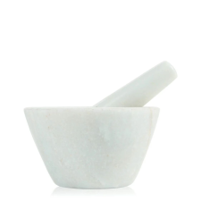 Boska Spicy White mozsár, fehér ⌀9,5 cm konyhai eszköz