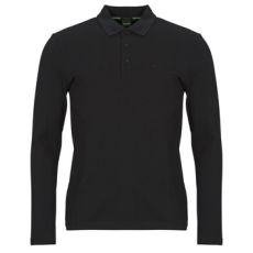 Boss Hosszú ujjú galléros pólók Plisy Fekete DE XS