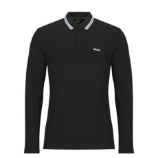 Boss Hosszú ujjú galléros pólók Plisy Fekete EU L