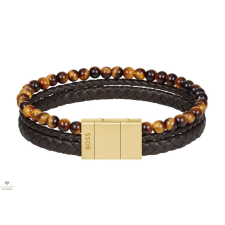 Boss Sphere Mixed férfi karkötő 19 cm - HBJ1580787 karkötő