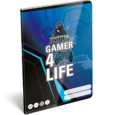  BOSSTEAM Gamer 4Life Füzet - A5 - 32 oldal füzet