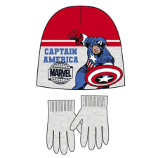  Bosszúállók Captain America gyerek sapka + kesztyű szett 52 cm gyerek sapka